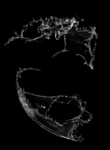 抽象的な水の飛散 — ストック写真