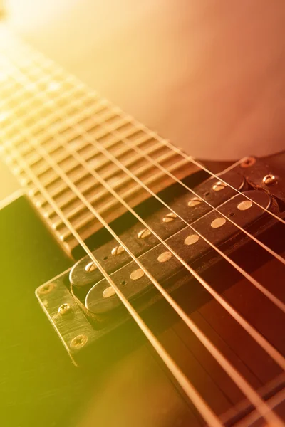 Guitare électrique close up — Photo