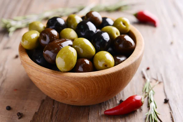 Marinated olives — Stock Photo, Image