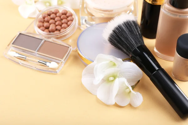 Основні Make-Up продукти — стокове фото