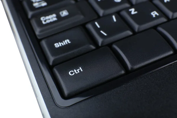 Keyboard of modern laptop — Stock Photo, Image