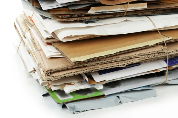 Bir yığın kağıt.