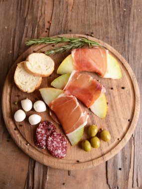 Prosciutto ile lezzetli kavun