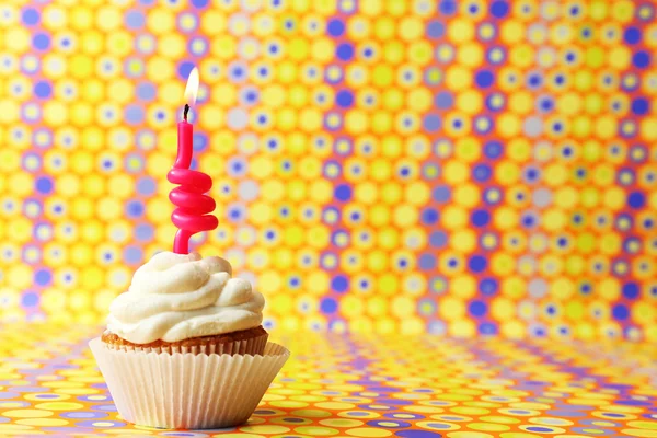 Birthday cupcake — Stock Photo, Image