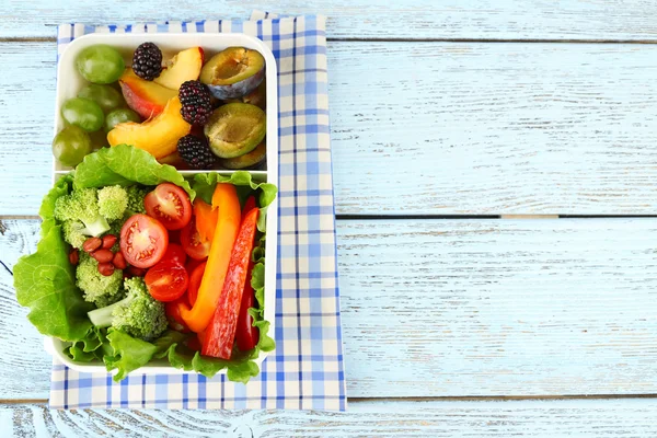 Smakelijke vegetarische voeding — Stockfoto