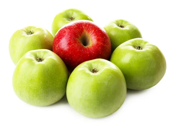Šťavnatá jablka — Stockfoto