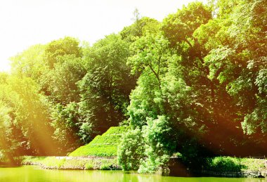 Gölet Park tesisleri ile