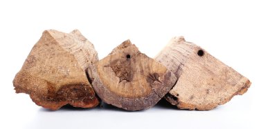 beyaz izole yakacak odun