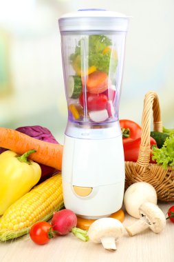 Blender taze sebze ile