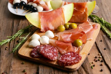 Prosciutto ile lezzetli kavun