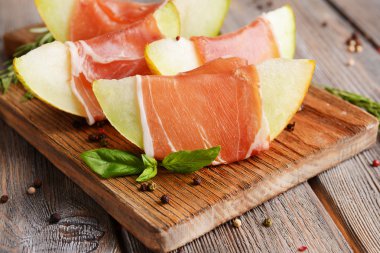 Prosciutto ile lezzetli kavun
