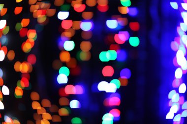 Renkli festival ışıklar