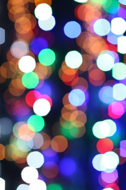 Renkli festival ışıklar