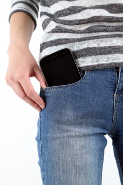 Kot pantolon cep telefon