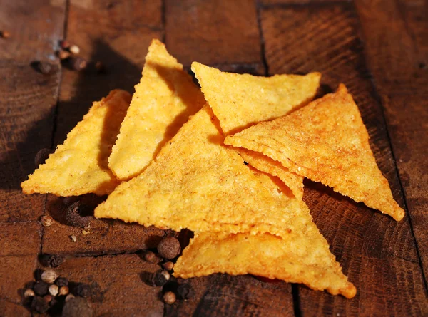 Tasty crisp nachos — Stock Photo, Image