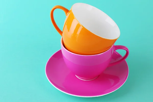 Bright Colorful cups — Stock Photo, Image