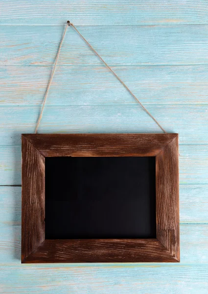 Vintage frame on rope — Stock Photo, Image