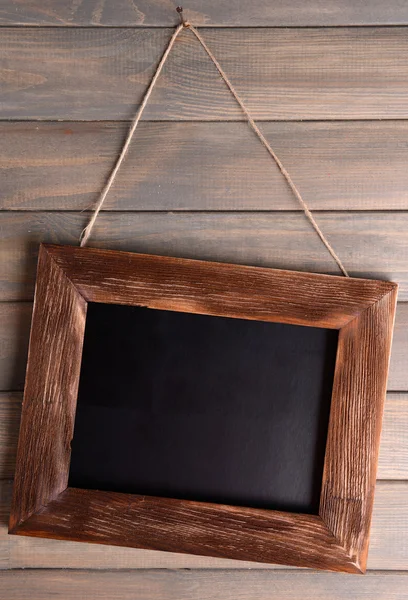 Vintage frame on rope — Stock Photo, Image