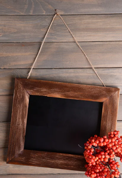 Vintage frame on rope — Stock Photo, Image