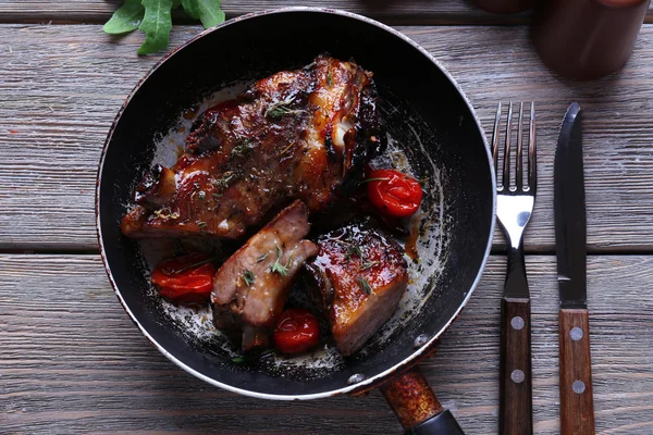 Carne de cordero a la parrilla — Foto de Stock