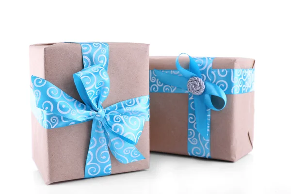 Holiday gift boxes — Stock Photo, Image