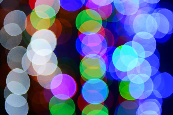 Colorful festive lights — Stock Photo, Image