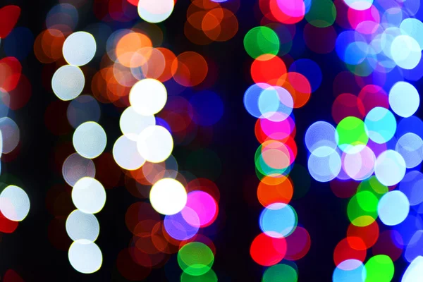 Luzes festivas coloridas — Fotografia de Stock