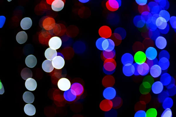 Luzes festivas coloridas — Fotografia de Stock