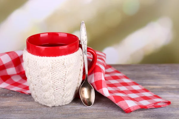 Taza de té caliente sabroso — Foto de Stock