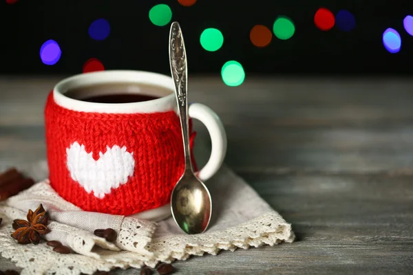 Tazza di tè caldo gustoso — Foto Stock