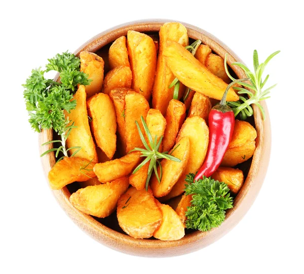 Patate fritte fatte in casa — Foto Stock