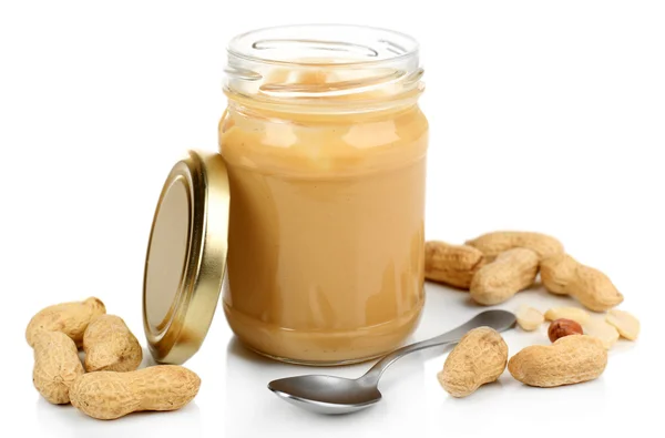 Creamy peanut butter — Stock Photo, Image