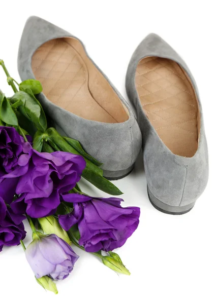 Zapatos de mujer hermosa — Foto de Stock