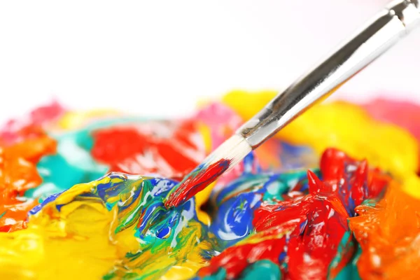 Renkli sanat malzemeleri — Stok fotoğraf