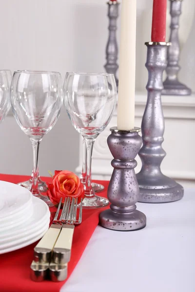 Festive table setting — Stock Photo, Image