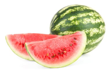 beyaz izole sulu karpuz