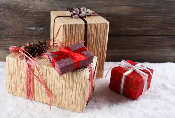 Christmas Gift boxes — Stock Photo, Image