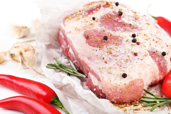 Raw meat close-up — Stock Photo, Image