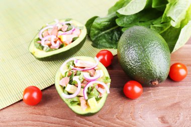 Avokado lezzetli salata