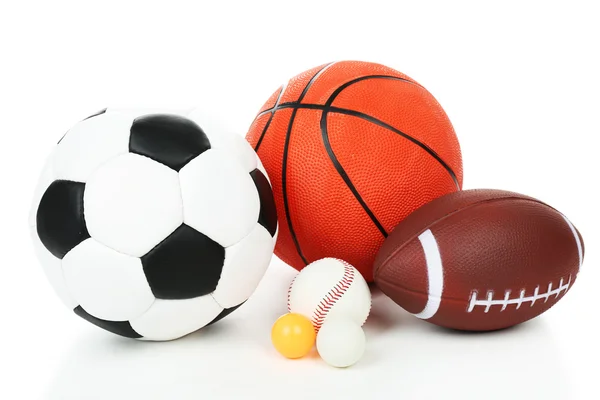 Bola Olahraga yang berbeda — Stok Foto