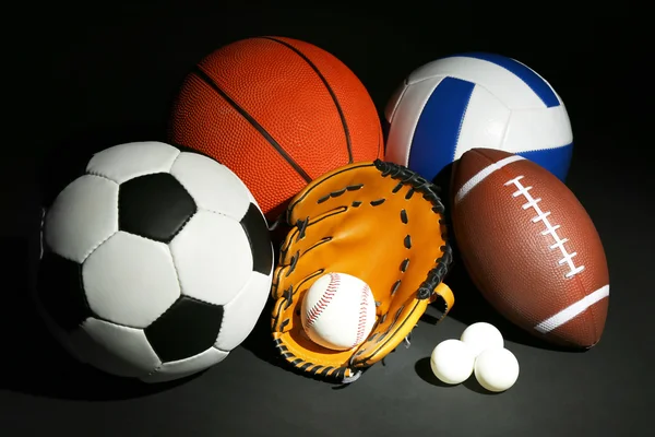 Different Sports balls — Stock Photo, Image