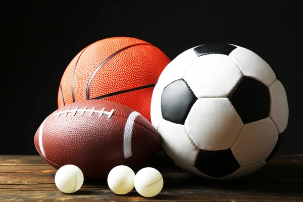 Bola Olahraga yang berbeda — Stok Foto