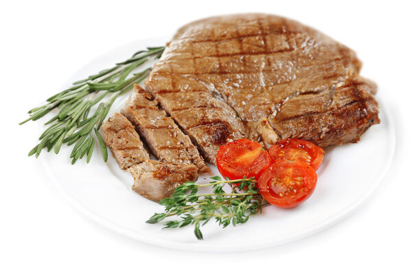 Delicious grilled meat