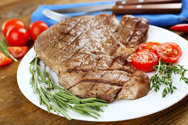 Läckert grillat kött — Stockfoto