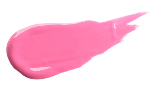 Lip gloss isolated on white — Stock Photo, Image