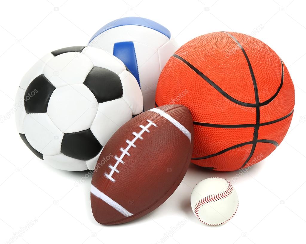 Different Sports Balls Stock Photo By C Belchonock