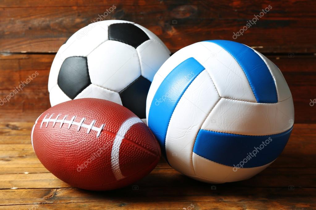 Different Sports balls