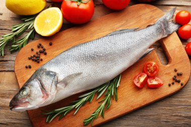 Fresh raw fish