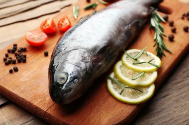 Fresh raw fish