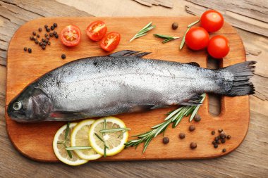 Fresh raw fish